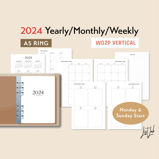 2024 printable planner