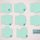 Personal Ring PLANNER ENVELOPES Cutting Files Set
