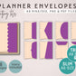 A6 Ring PLANNER ENVELOPES Cutting Files Set