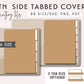 B6 TN SIDE TABBED COVERS KIT Cutting Files Set