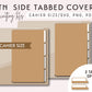 Cahier TN SIDE TABBED COVERS Cutting Files Set