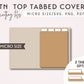Micro TN TOP TABBED COVERS KIT Cutting Files Set