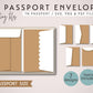 Passport TN ENVELOPES Cutting Files Set