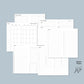Standard AGENDA KIT TN Printable Planner Insert Set