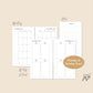 2024 Personal Ring Yearly/Monthly/Weekly Vertical Printable Set