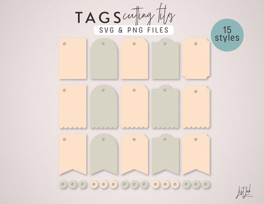 Assorted TAGS Cutting Files Set