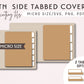 Micro TN SIDE TABBED COVERS KIT Die Cutting Files Set