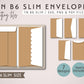 B6 Slim TN ENVELOPES Cutting Files Set