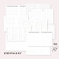 ECLP / A5 Wide Ring EVERYTHING BUNDLE Printable Insert Set